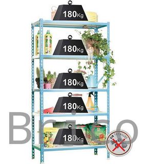 Estantería Metálica 1800x900x300 mm - 900 Kg