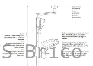 Abrelatas Profesional Industrial Niquelado