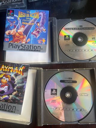 Lote 5 Juegos PlayStation 1 PAL