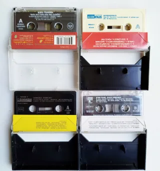 Lote 4 Cassettes Rock Español
