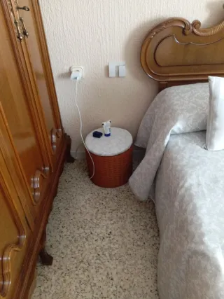 Dormitorio Clásico Madera Tallada