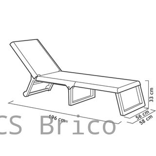 Tumbona Dream Antracita