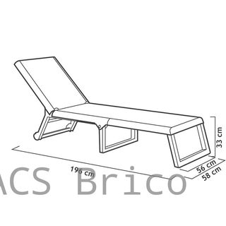 Tumbona Dream Wengué