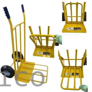 Carretilla Almacén Rueda Neumática Pala Abatible 300 Kg