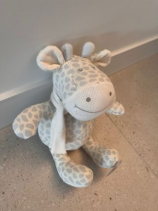 Peluche Jirafa Bebé Algodón Suave Azul