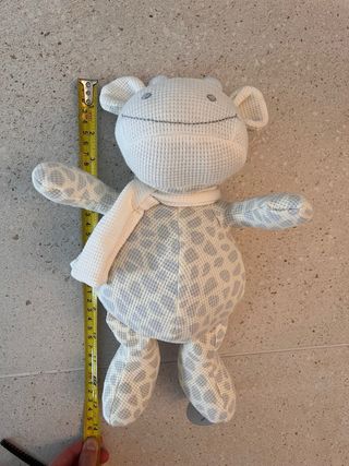 Peluche Jirafa Bebé Algodón Suave Azul