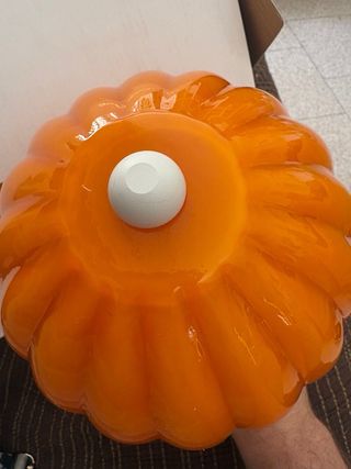 Lampada touch ricaricabile arancione