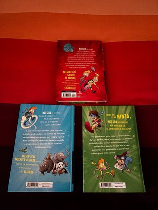 Pack libros Ninja Kid, números 1,2 y3