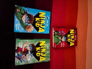 Pack libros Ninja Kid, números 1,2 y3