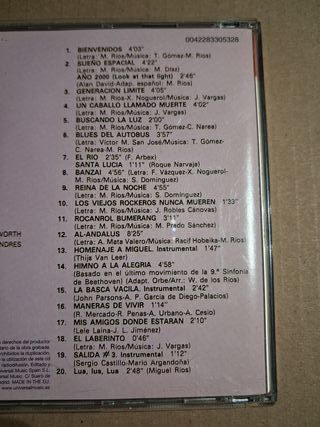 CD Miguel Ríos - Rock & Ríos