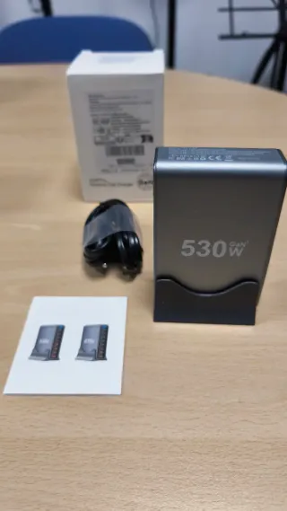 Cargador USB C 8 Puertos GaN Pro 530W