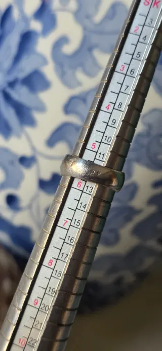 Anillo vintage años 60 plata de ley