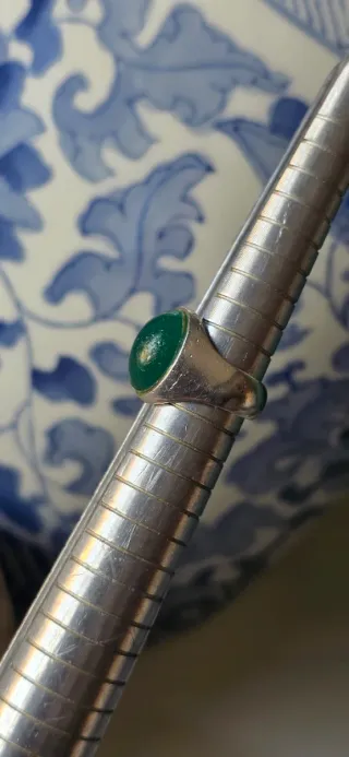 Anillo vintage años 60 plata de ley