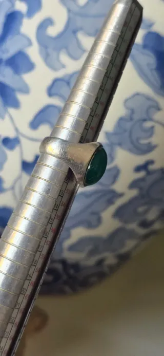 Anillo vintage años 60 plata de ley