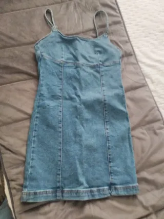 Vestido vaquero corto talla XS
