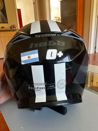 Casco Hebo Negro