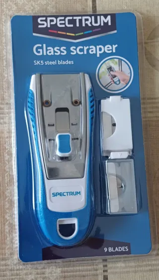 Rasqueta Limpiacristales Spectrum 9cuchillas+mango