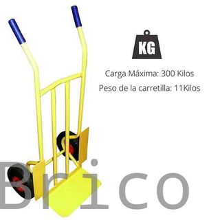 Carretilla Almacén Rueda Neumática 300 Kg
