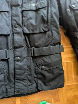 Chaqueta Moto Acerbis Negra Adventure Touring