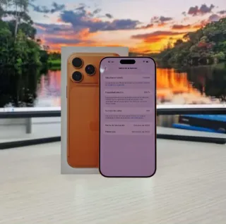 iPhone 17 Pro Max 256GB Naranja Como Nuevo.