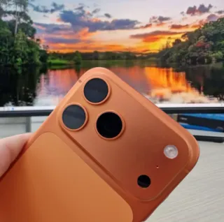 iPhone 17 Pro Max 256GB Naranja Como Nuevo.