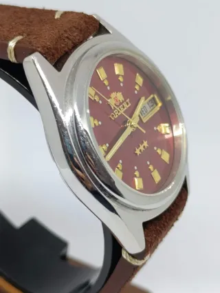 Reloj Orient Crystal 21 Jewels Rojo