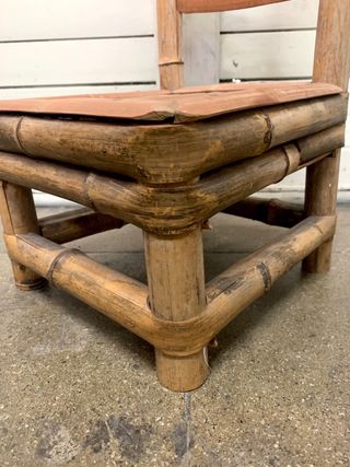 Sillas de bambú antiguas (unidad)