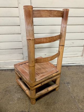 Sillas de bambú antiguas (unidad)