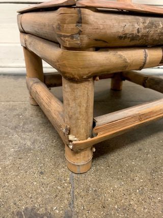 Sillas de bambú antiguas (unidad)