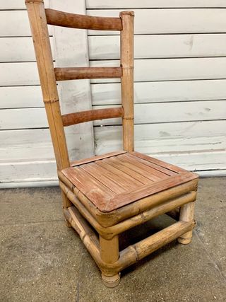 Sillas de bambú antiguas (unidad)