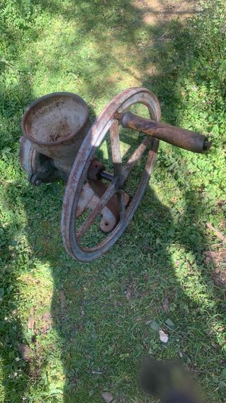 Molino de Cereales Manual Decorativo