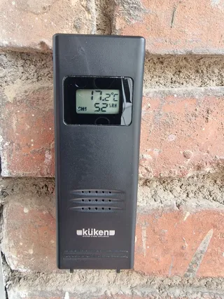 ESTACIÓN METEOROLÓGICA KÜKEN PANTALLA LCD