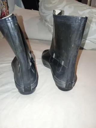 Botas de agua negras