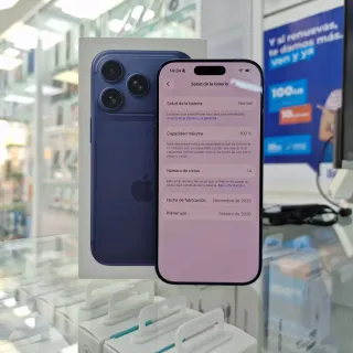 iPhone 17 Pro Azul 256GB Semi nuevo 100% factura
