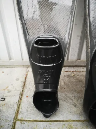 Pinne in carbonio per immersioni