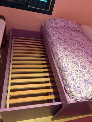 Cama nido 90x1.90 con 4 cajones