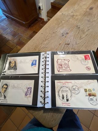 Álbum sobres 1er día 80 sobres
