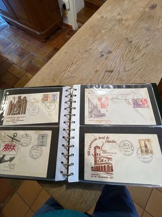 Álbum sobres 1er día 80 sobres