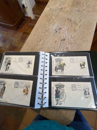 Álbum sobres 1er día 80 sobres