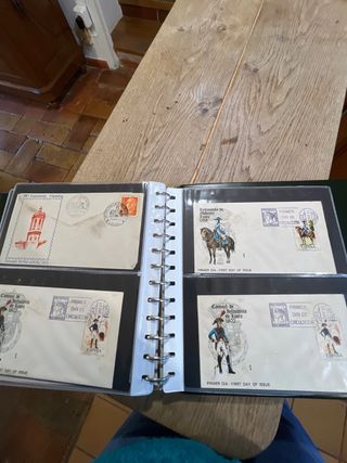 Álbum sobres 1er día 80 sobres