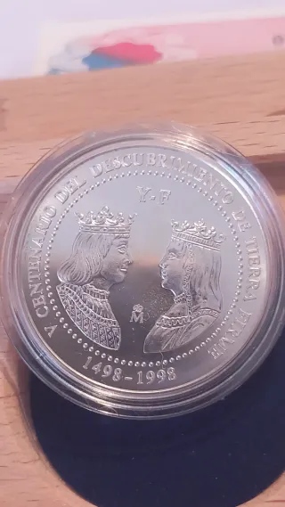 Moneda 3€ Plata Tierra Firme 1998
