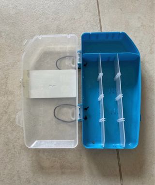 Cassetta porta esche pesca