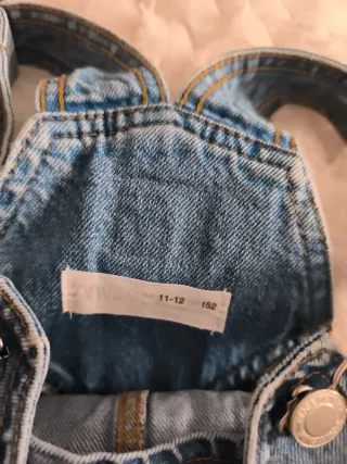 Mono vaquero Zara 11/12 años