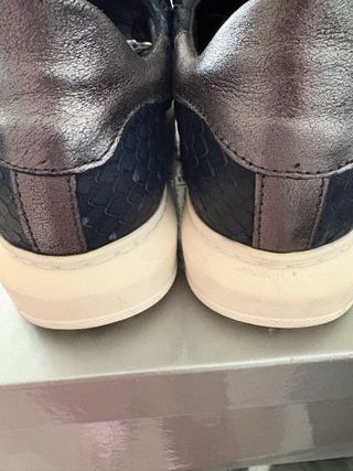 Scarpe ginnastica blu/argento