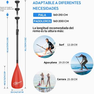 Remo Paddle Surf FOWAWU 3 Piezas