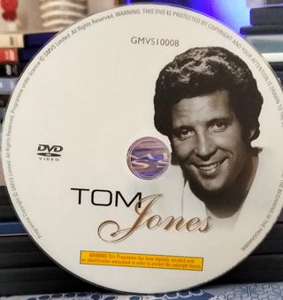 DVD Tom Jones - Delilah   y   otras   mas