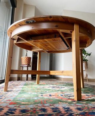 Mesa redonda extensible IKEA