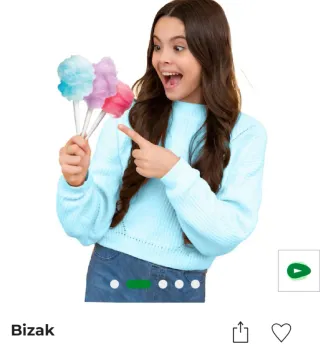 Máquina Algodón de Azúcar Roja