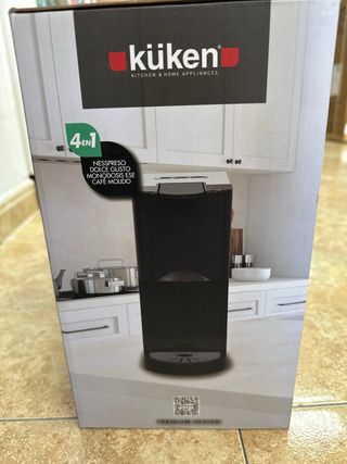 Cafetera Küken Cápsulas Expresso 20 Bar