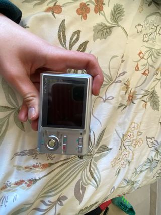 Cámara Casio Exilim Plata